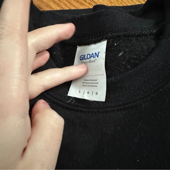 We Rate Dogs I Miss My Dog sweatshirt size large black - Picture 3 of 5